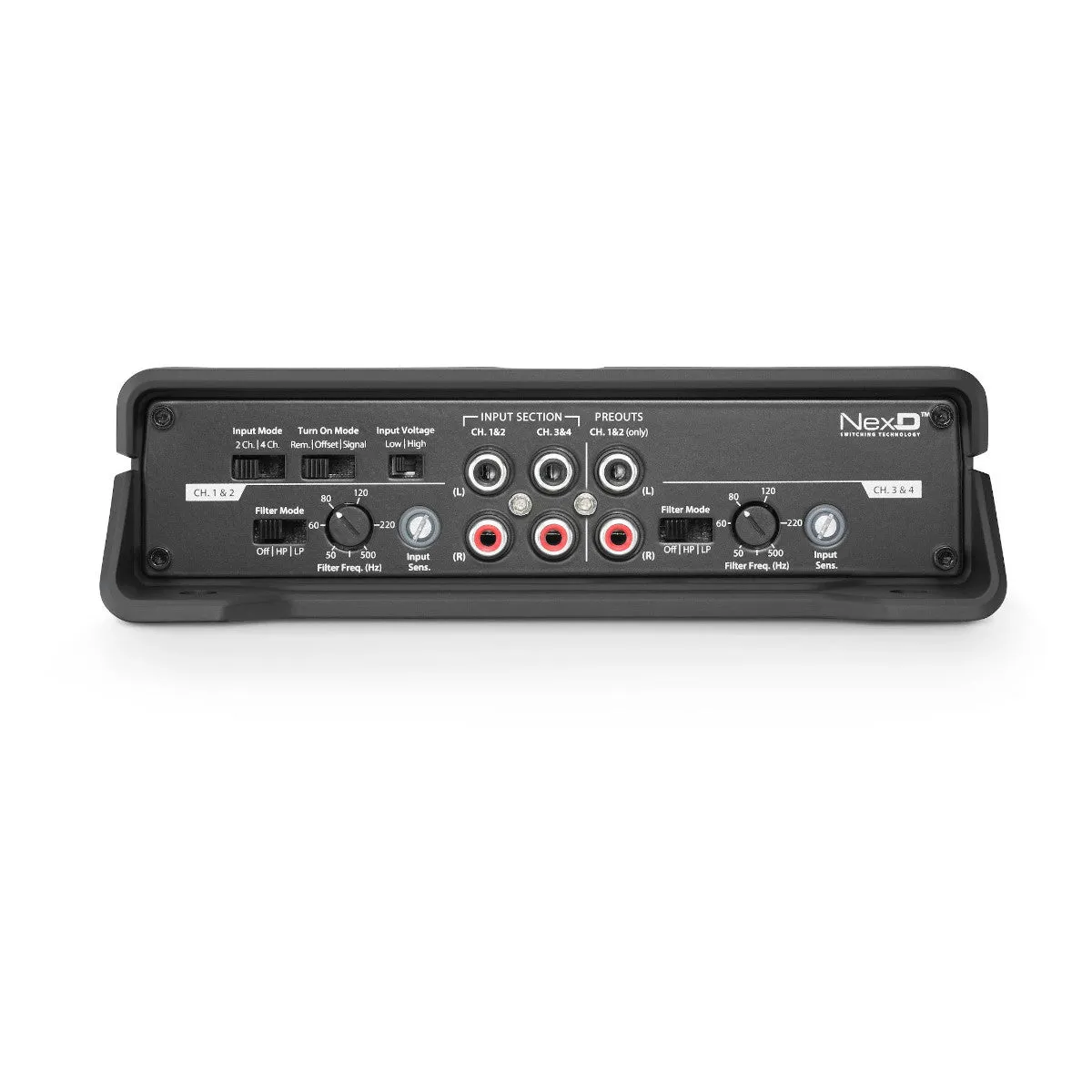 JL Audio JD400/4 Class D 4-Channel Amplifier - 75 Watts x 4