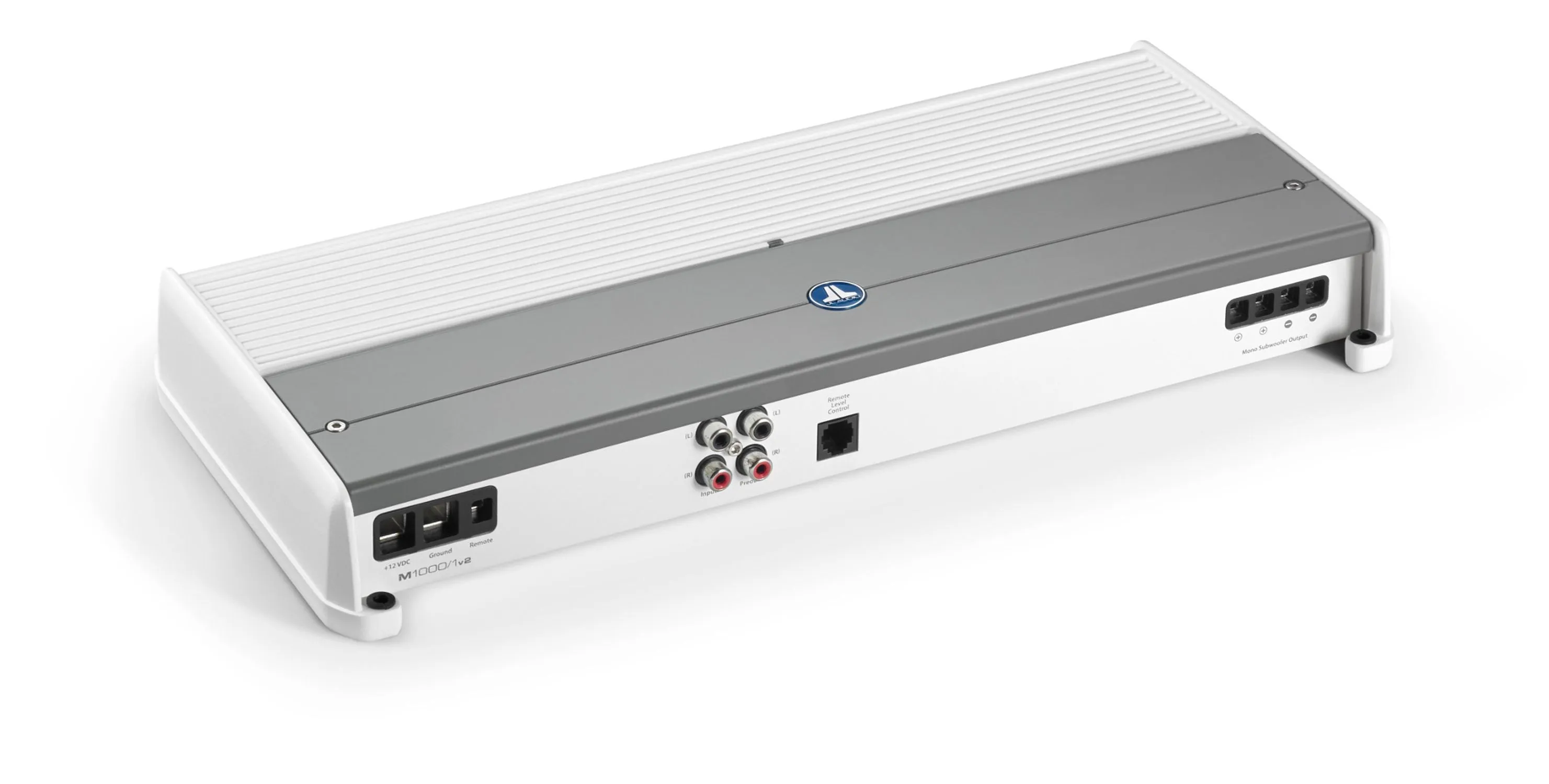 JL Audio M1000/1v2 Monoblock Class D Marine Subwoofer Amplifier, 1000 W