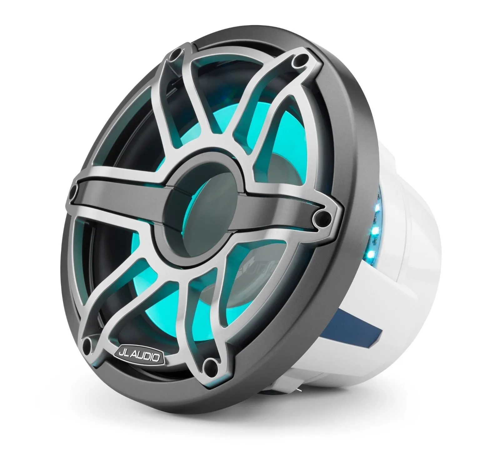 JL Audio M6-10IB 10-inch (250 mm) Marine Subwoofer Driver with Transflective LED Lighting