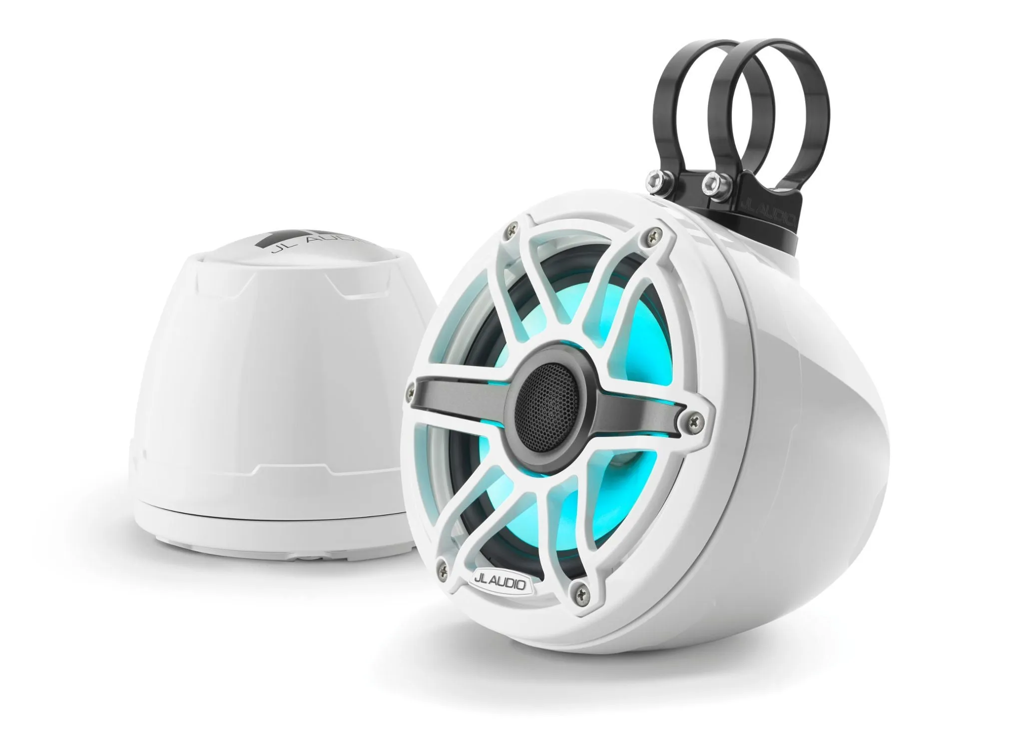 JL Audio M6-650VEX 6.5-inch (165 mm) Enclosed Coaxial System with Transflective LED Lighting