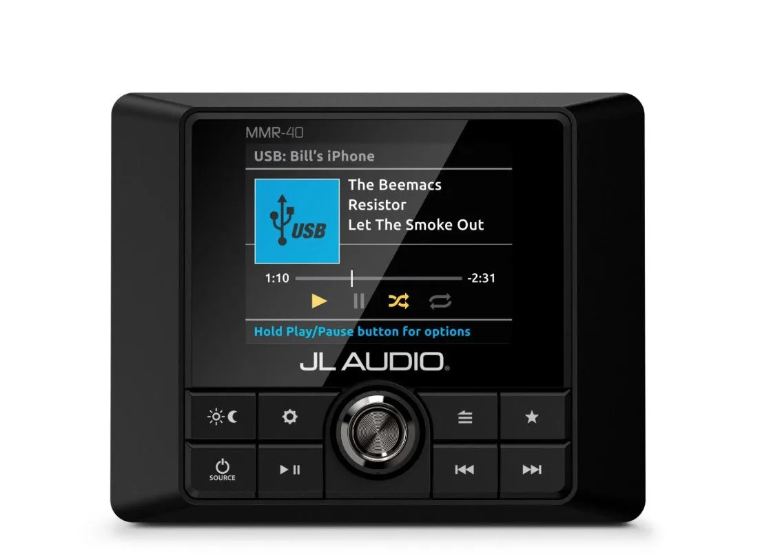 JL Audio MMR-40 Network Controller with Full-Color LCD Display for use with MediaMaster