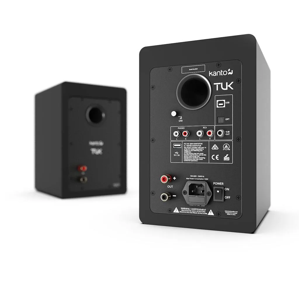 Kanto TUK Powered Bookshelf Speakers