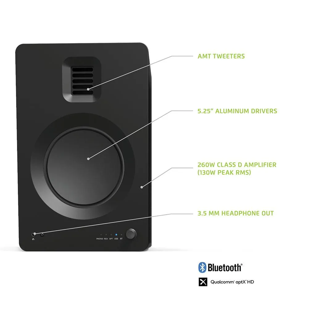 Kanto TUK Powered Bookshelf Speakers