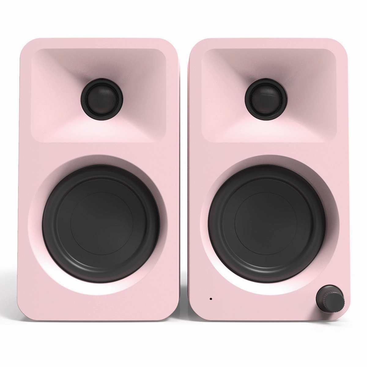 Kanto ORA Powered Reference Desktop Speakers with Bluetooth (Pink)