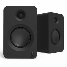 Kanto REN Powered Bluetooth Bookshelf Speakers - Pair (Matte Black)