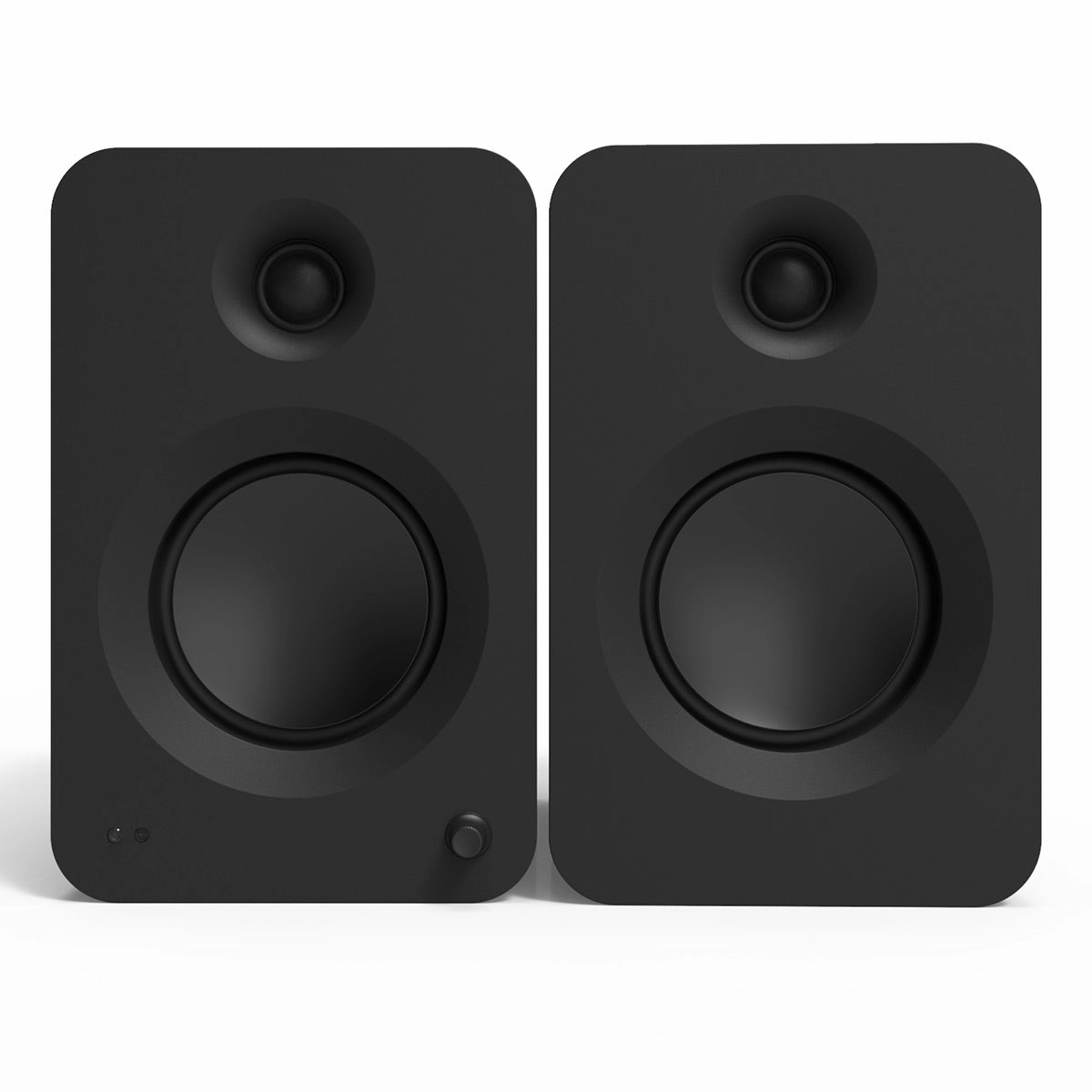 Kanto REN Powered Bluetooth Bookshelf Speakers - Pair (Matte Black)