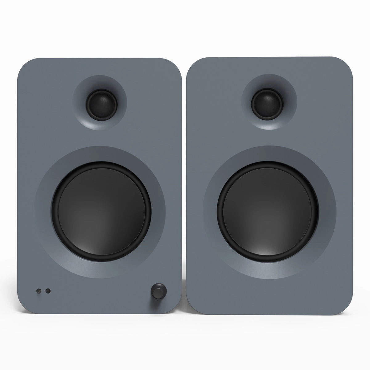 Kanto REN Powered Bluetooth Bookshelf Speakers - Pair (Matte Grey)