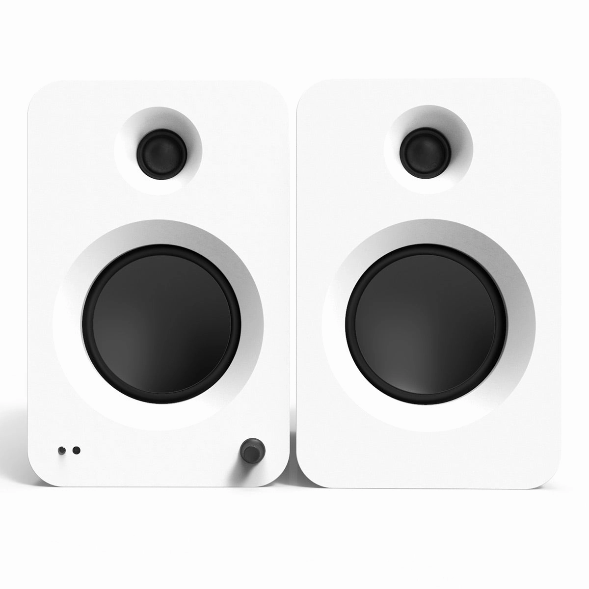 Kanto REN Powered Bluetooth Bookshelf Speakers - Pair (Matte White)