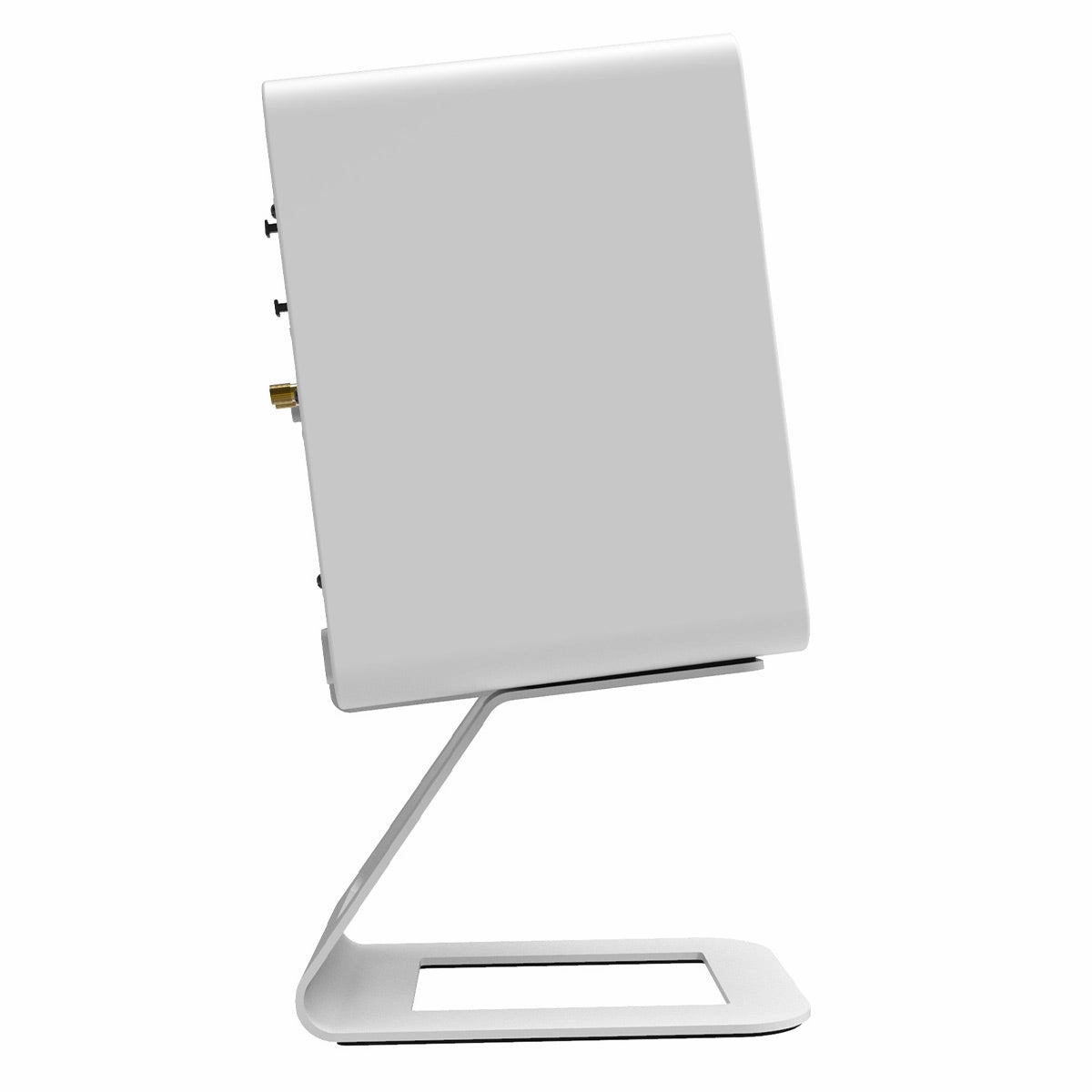Kanto TUK Premium Powered Speakers with SE6 Elevated Desktop Speaker Stands (White)