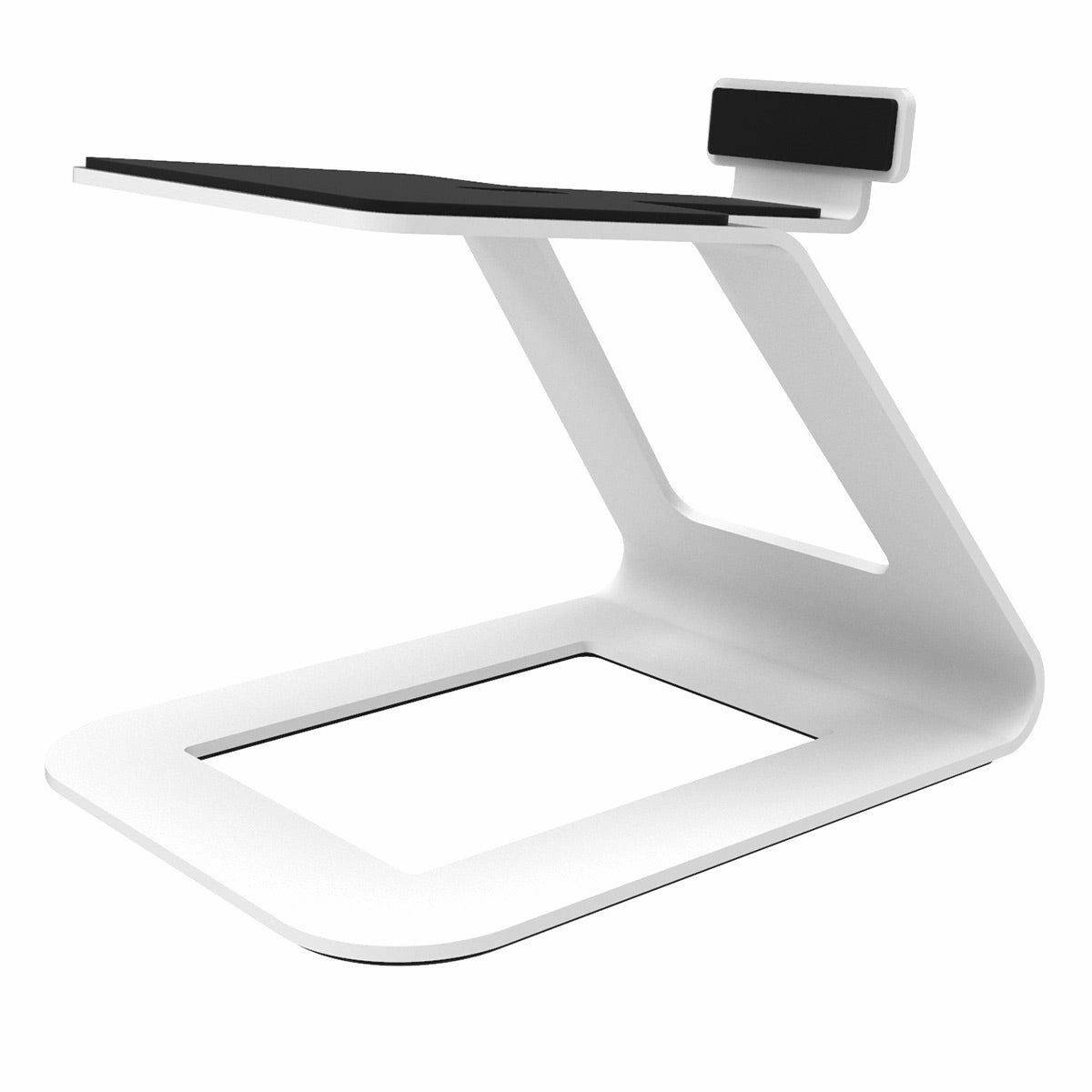 Kanto TUK Premium Powered Speakers with SE6 Elevated Desktop Speaker Stands (White)