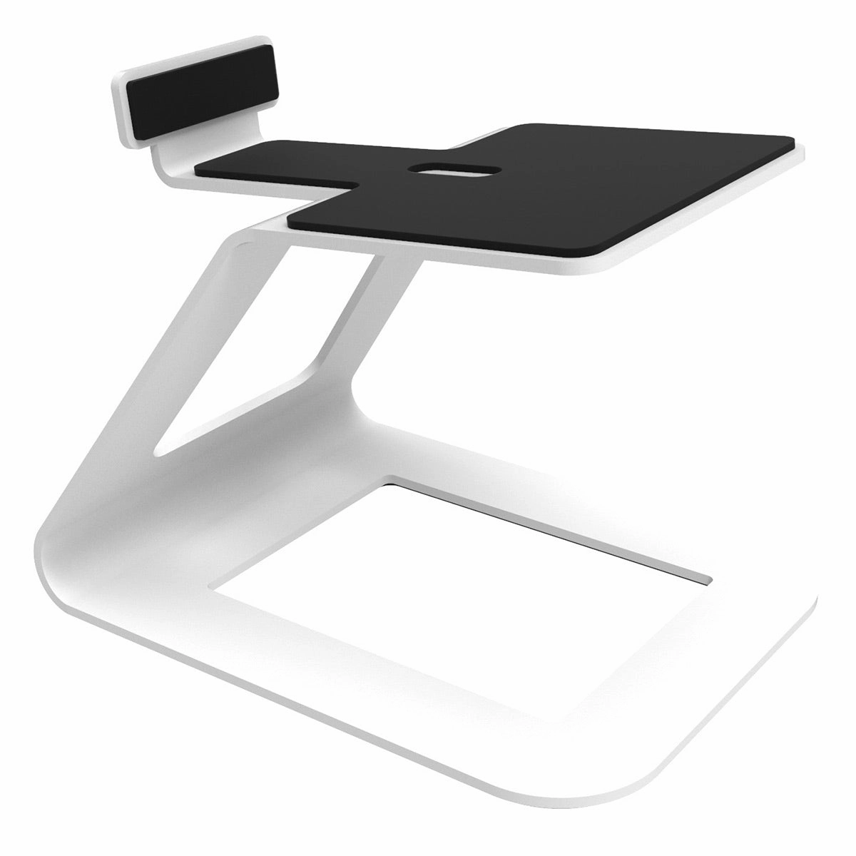 Kanto TUK Premium Powered Speakers with SE6 Elevated Desktop Speaker Stands (White)