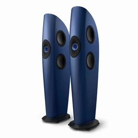 KEF Blade One Meta Floorstanding Speaker - Pair (Frosted Blue/Blue)