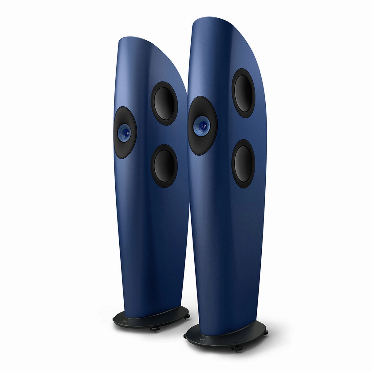 KEF Blade One Meta Floorstanding Speaker - Pair (Frosted Blue/Blue)