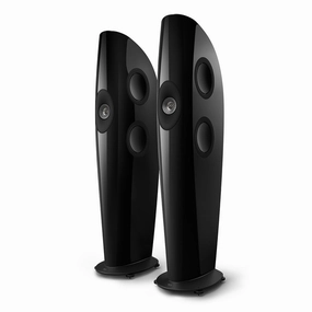 KEF Blade One Meta Floorstanding Speaker - Pair (Piano Black/Grey)