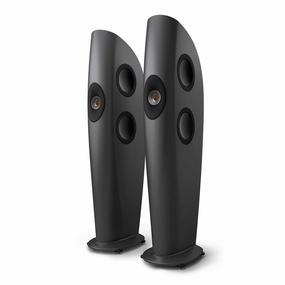 KEF Blade Two Meta Floorstanding Speaker - Pair (Charcoal Grey/Bronze)