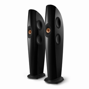 KEF Blade Two Meta Floorstanding Speaker - Pair (Piano Black/Copper)