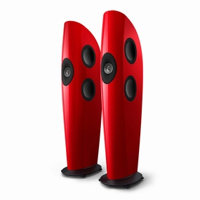 KEF Blade Two Meta Floorstanding Speaker - Pair (Racing Red/Grey)