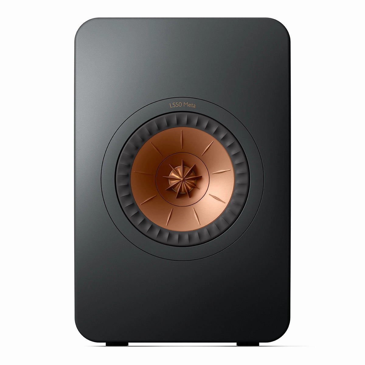 KEF LS50 Meta Monitor Bookshelf Speakers - Pair (Carbon Black)