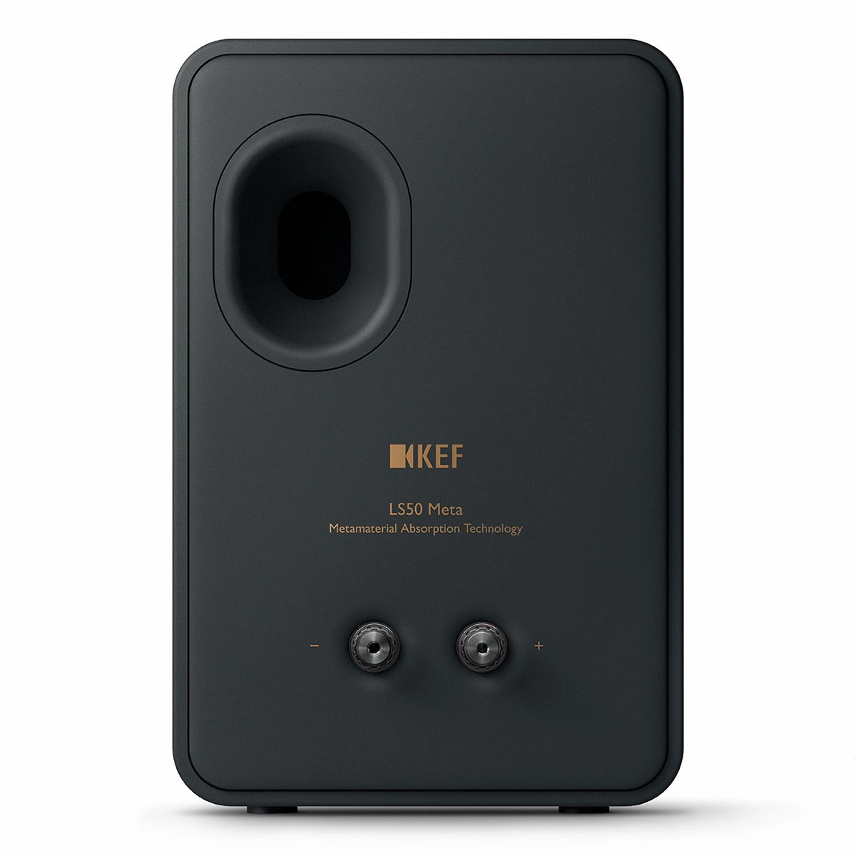KEF LS50 Meta Monitor Bookshelf Speakers - Pair (Carbon Black)