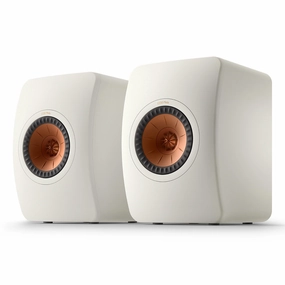 KEF LS50 Meta Monitor Bookshelf Speakers - Pair (Mineral White)