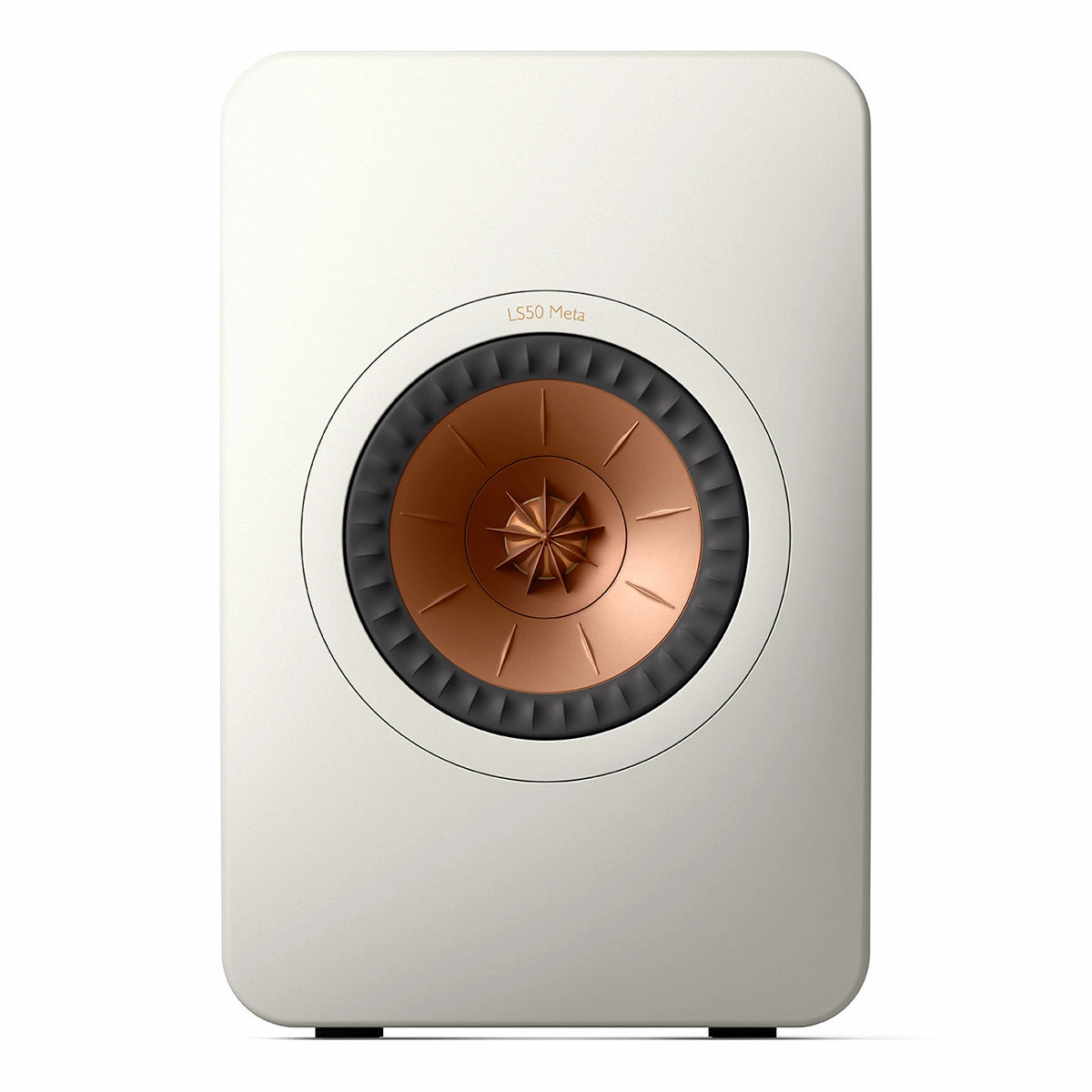 KEF LS50 Meta Monitor Bookshelf Speakers - Pair (Mineral White)