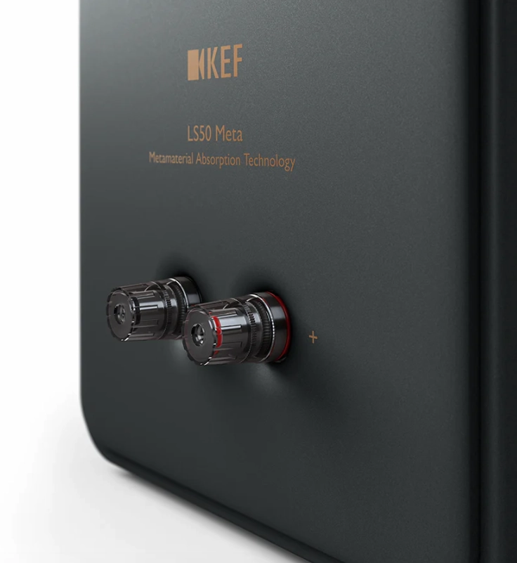 KEF LS50 Meta Passive Speakers in Carbon Black (pair)