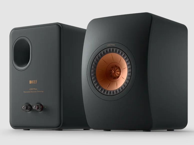 KEF LS50 Meta Passive Speakers in Carbon Black (pair)