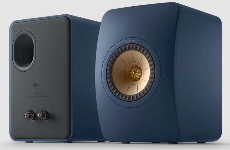 KEF LS50 Meta Passive Speakers in Royal Blue (pair)