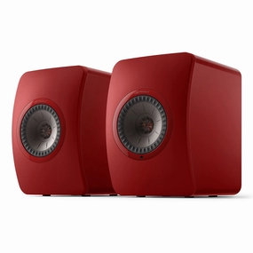 KEF LS50 Wireless II Music System - Pair (Crimson Red Special Edition)
