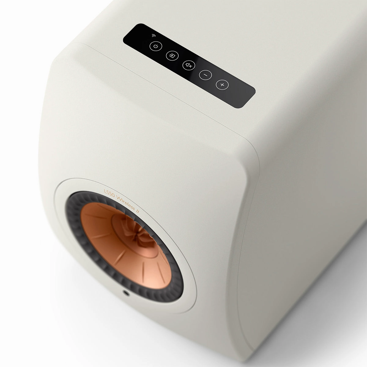 KEF LS50 Wireless II Music System - Pair (Mineral White)