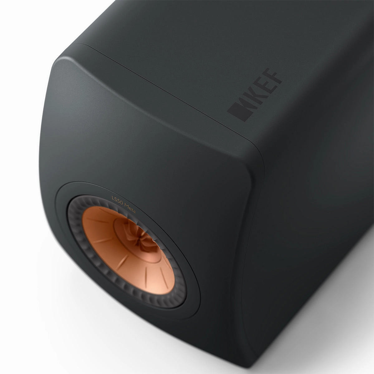 KEF LS50C Meta Center Monitor Bookshelf Speaker - Each (Carbon Black)