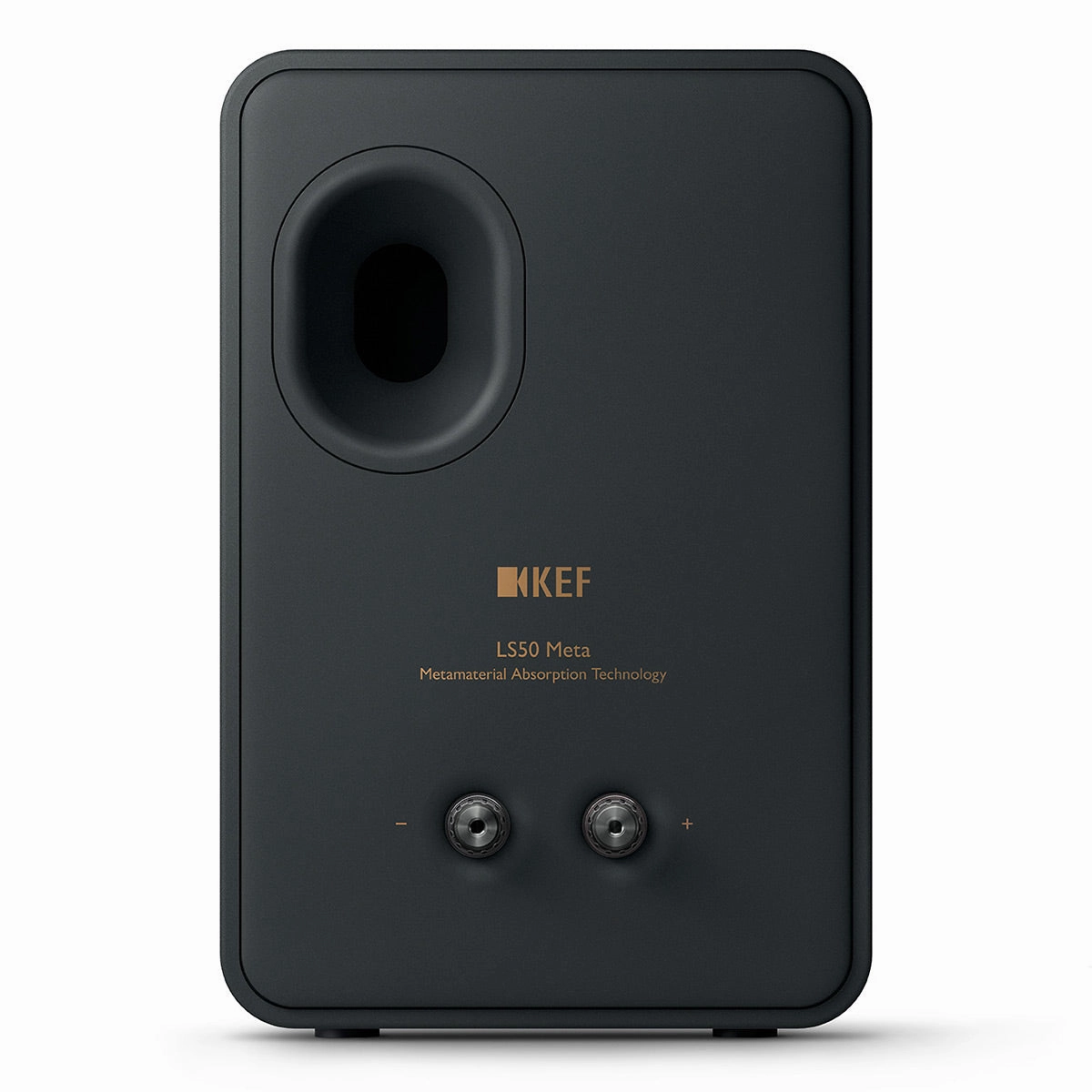 KEF LS50C Meta Center Monitor Bookshelf Speaker - Each (Carbon Black)