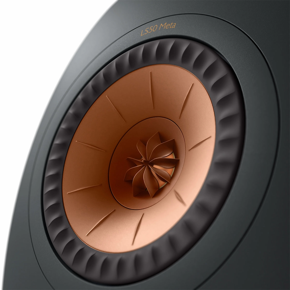 KEF LS50C Meta Center Monitor Bookshelf Speaker - Each (Carbon Black)