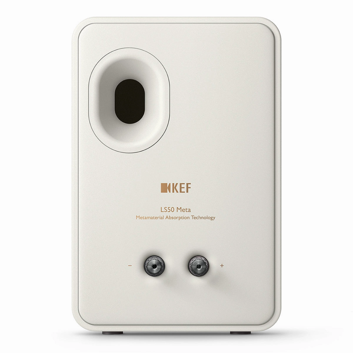KEF LS50C Meta Center Monitor Bookshelf Speaker - Each (Mineral White)
