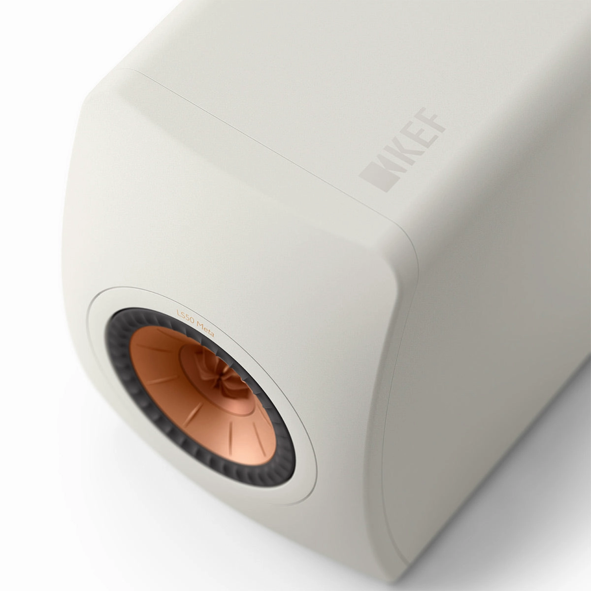 KEF LS50C Meta Center Monitor Bookshelf Speaker - Each (Mineral White)