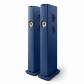 KEF LS60W Wireless Floorstanding Speakers - Pair (Royal Blue)