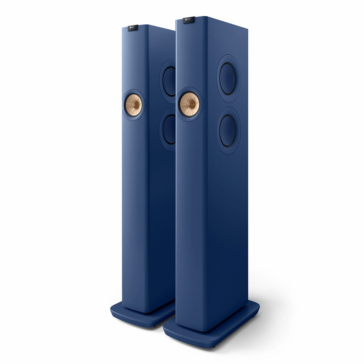 KEF LS60W Wireless Floorstanding Speakers - Pair (Royal Blue)