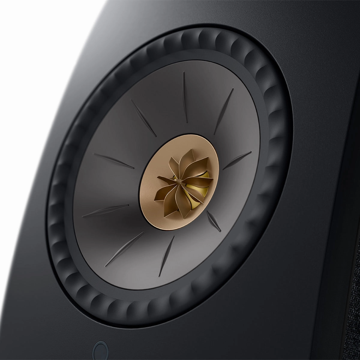 KEF LSX II Bookshelf Speakers - Pair (Black)