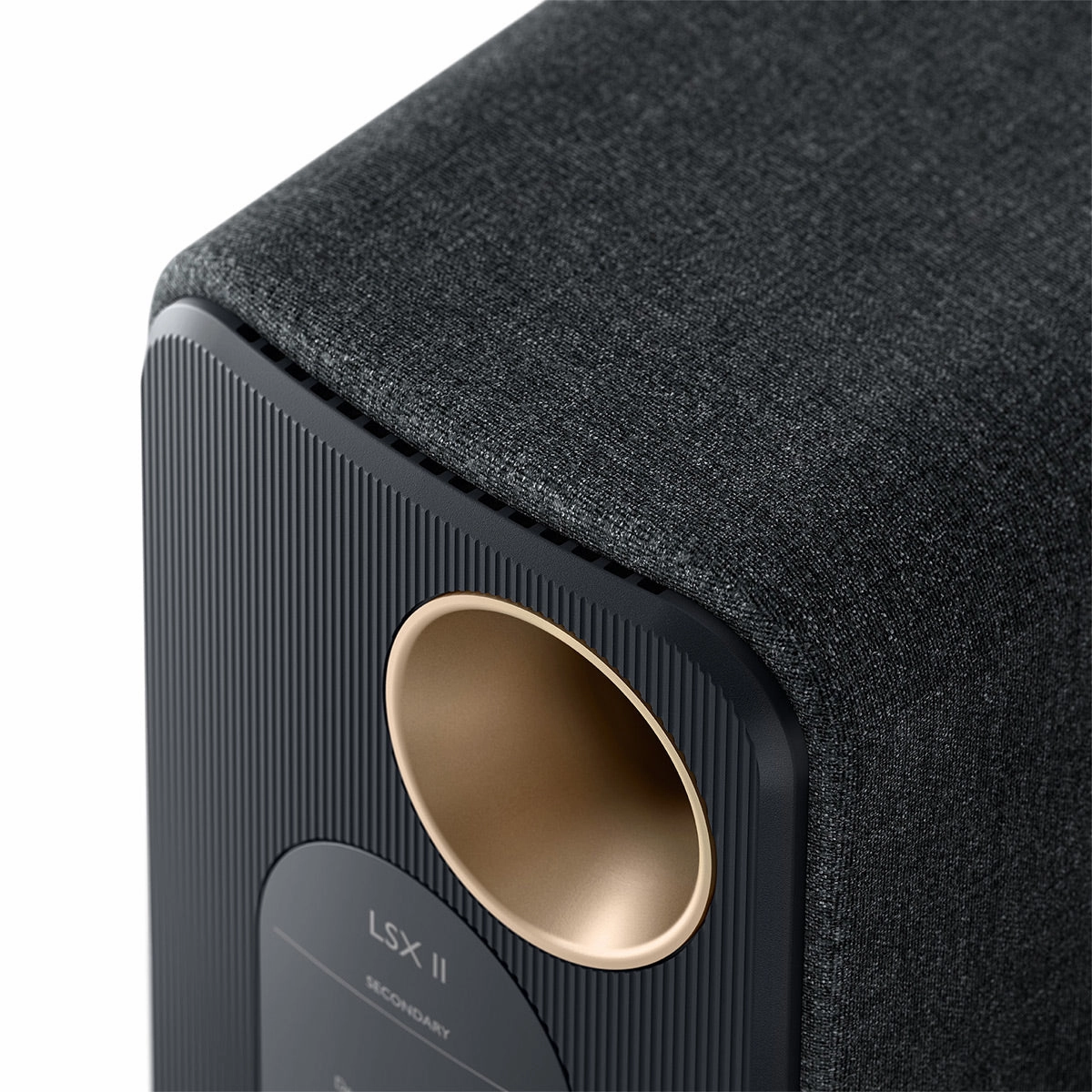 KEF LSX II Bookshelf Speakers - Pair (Black)