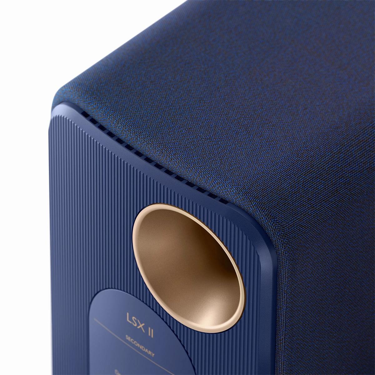 KEF LSX II Bookshelf Speakers - Pair (Cobalt Blue)