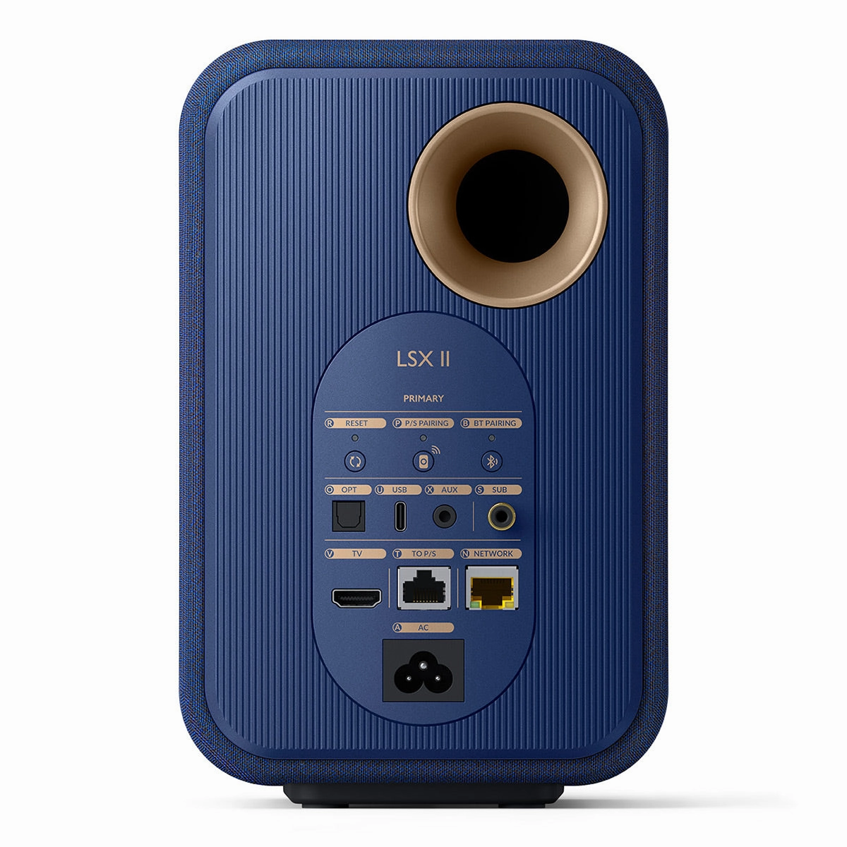 KEF LSX II Bookshelf Speakers - Pair (Cobalt Blue)