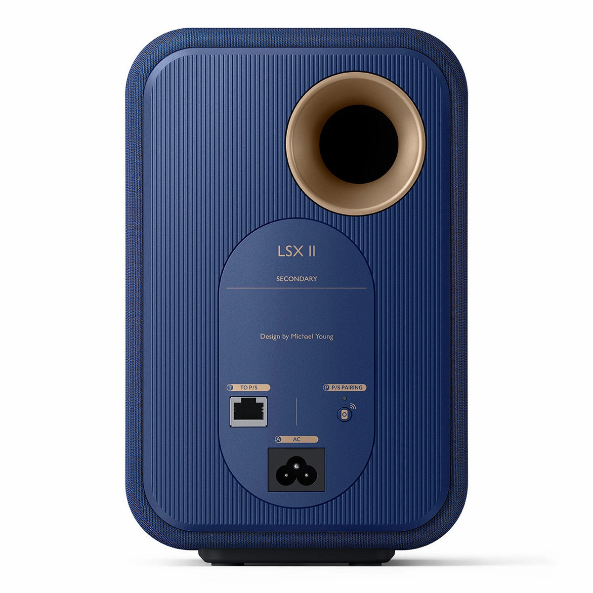 KEF LSX II Bookshelf Speakers - Pair (Cobalt Blue)