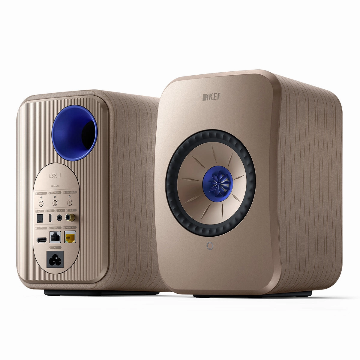 KEF LSX II Bookshelf Speakers - Pair (Conran Soundwave)