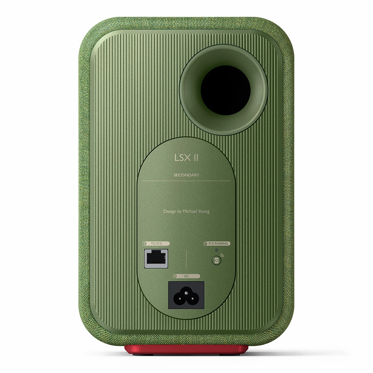 KEF LSX II Bookshelf Speakers - Pair (Olive Green)