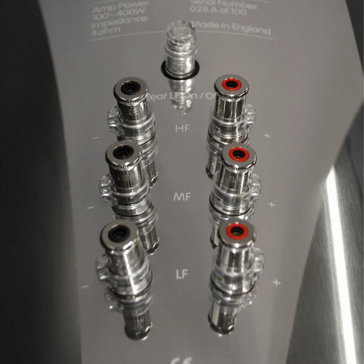 KEF Muon Floorstanding Speakers - Pair (Aluminum)