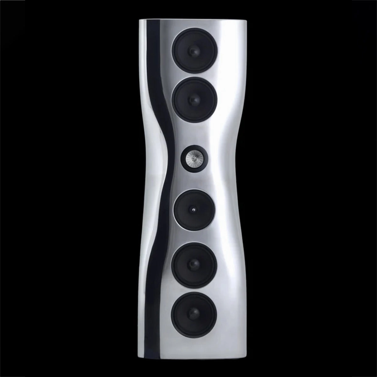 KEF Muon Floorstanding Speakers - Pair (Aluminum)