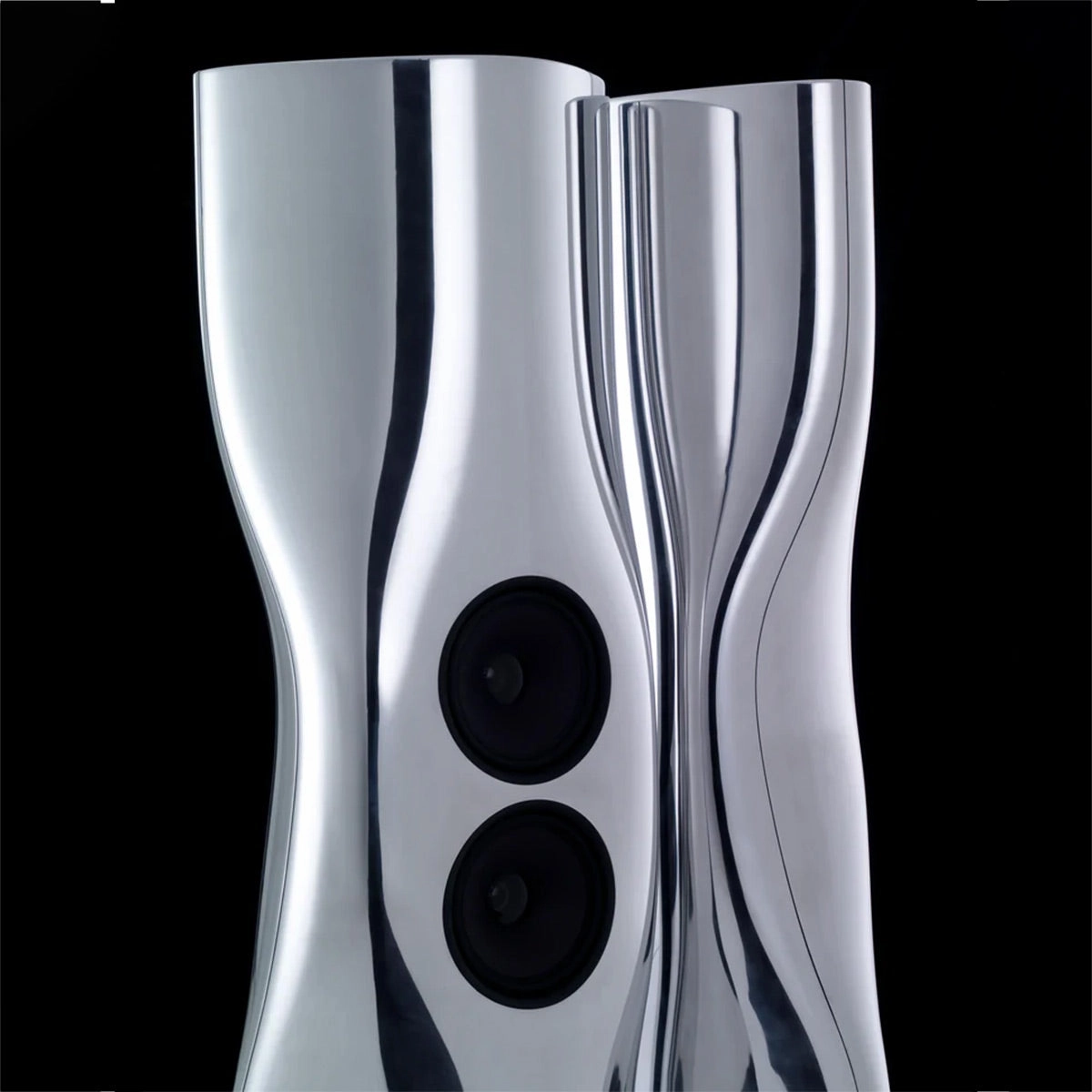 KEF Muon Floorstanding Speakers - Pair (Aluminum)