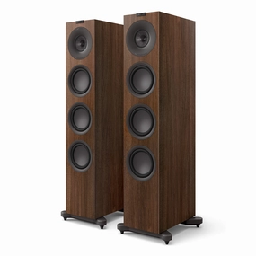 KEF Q11 Meta 3-Way Floorstanding Speaker - Pair (Walnut)