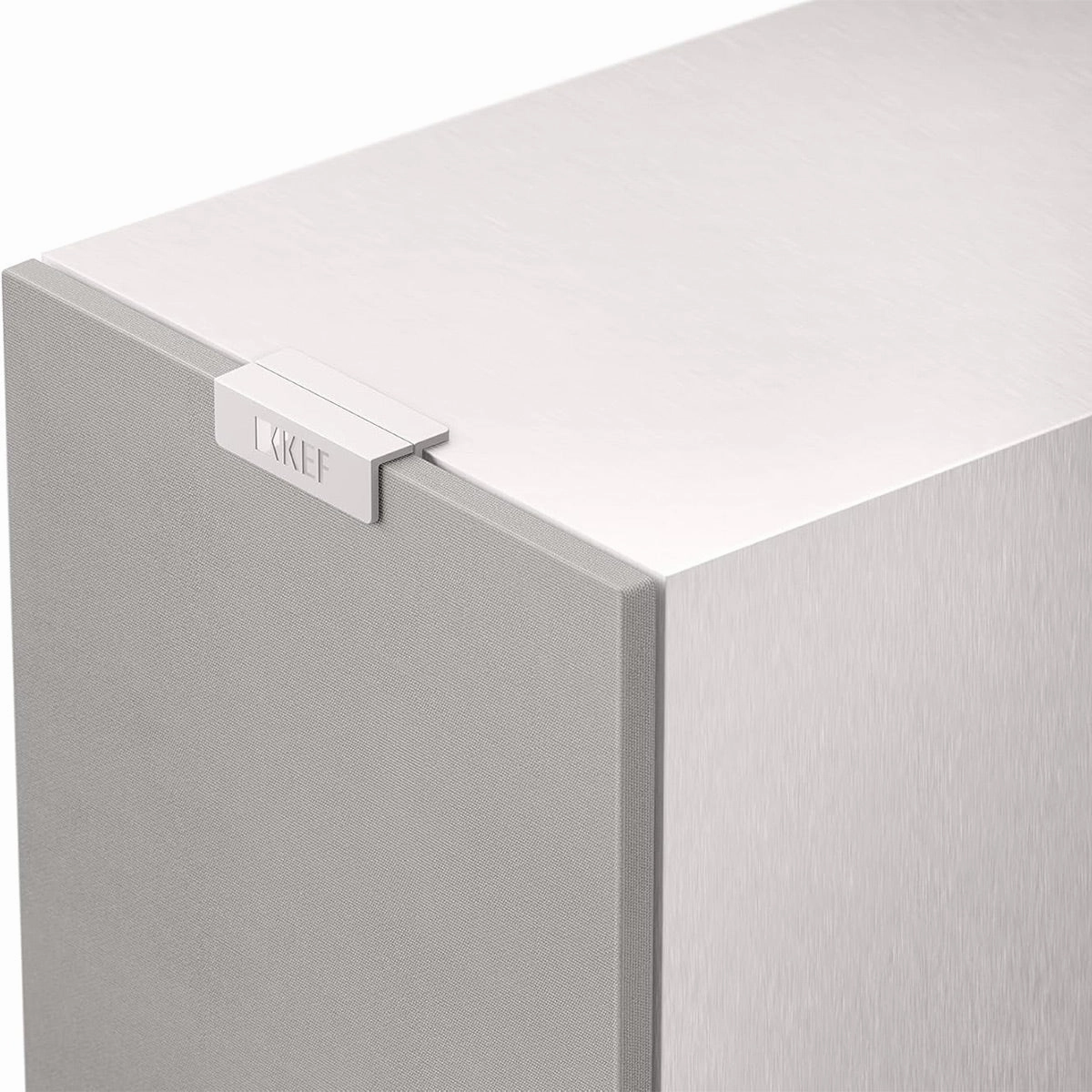 KEF Q1 Meta Bookshelf with Grille - Pair (White)