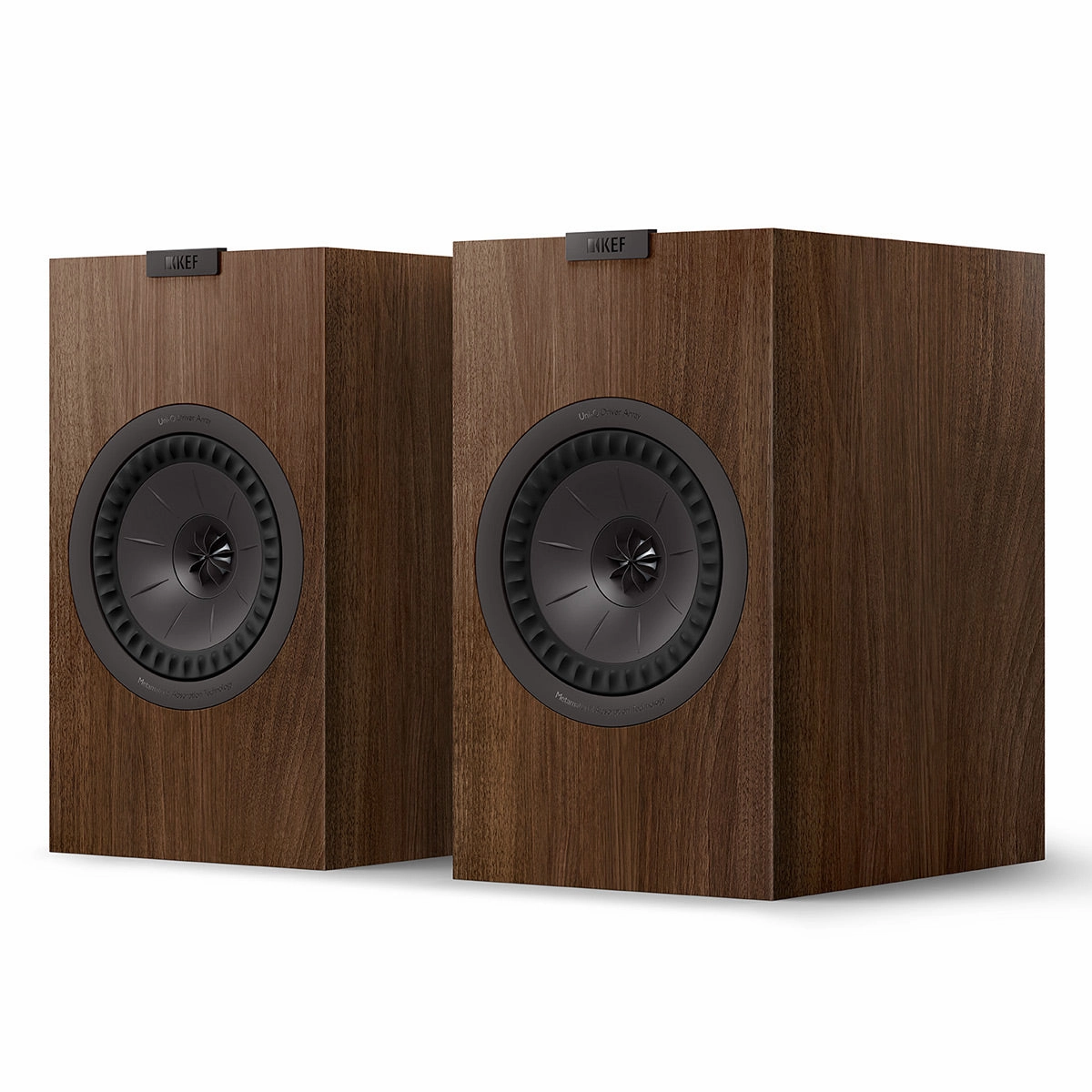 KEF Q3 Meta 2-Way Bookshelf Speakers - Pair (Walnut)